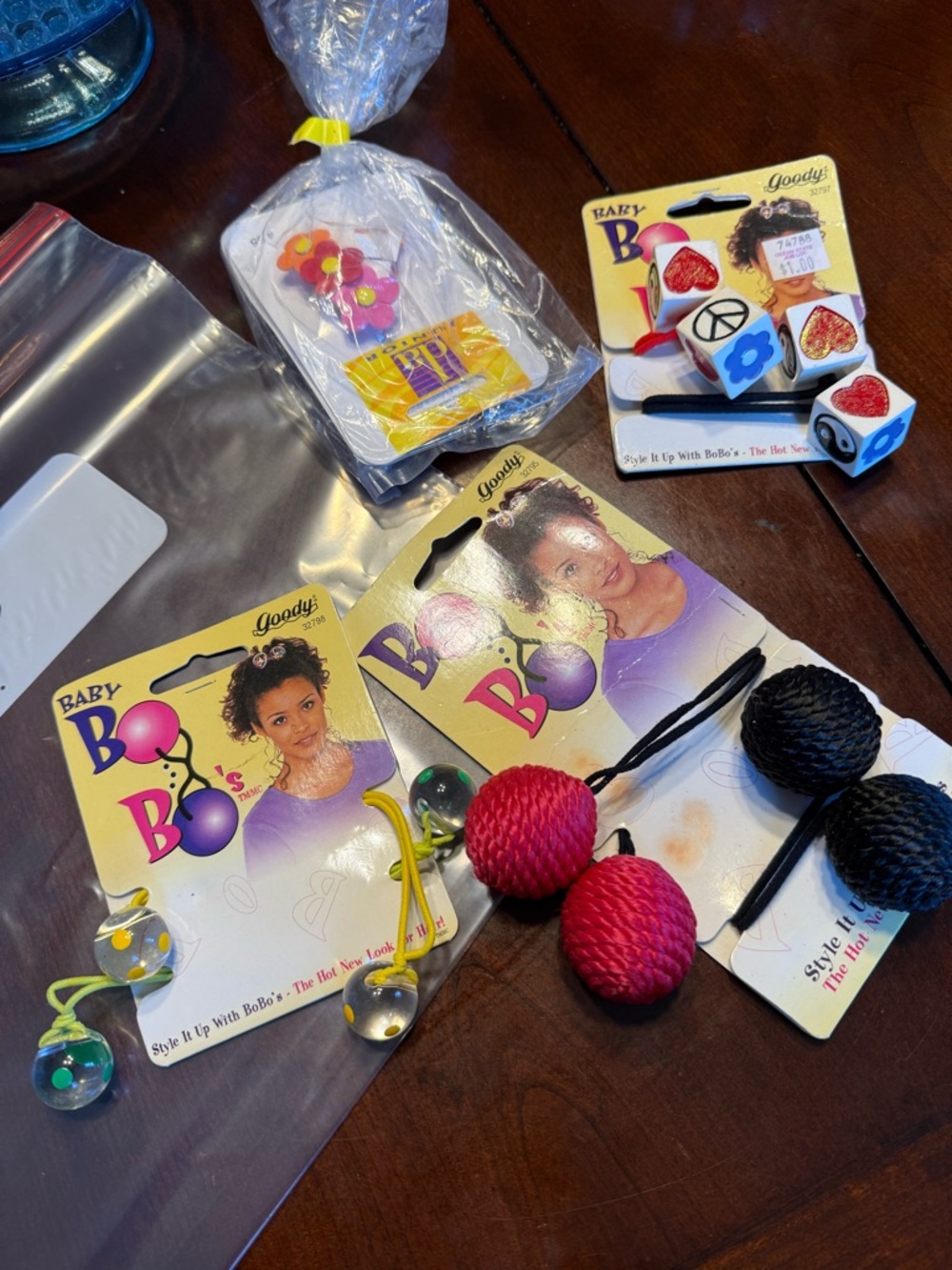 90’s dead stock hair accessory lot